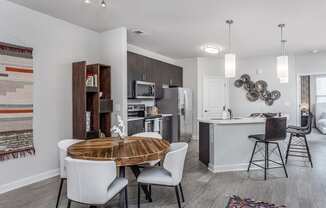 Open concept floor plans