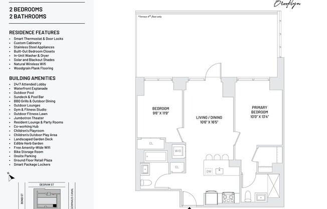 2 beds, 2 baths, $6,995, Unit 417