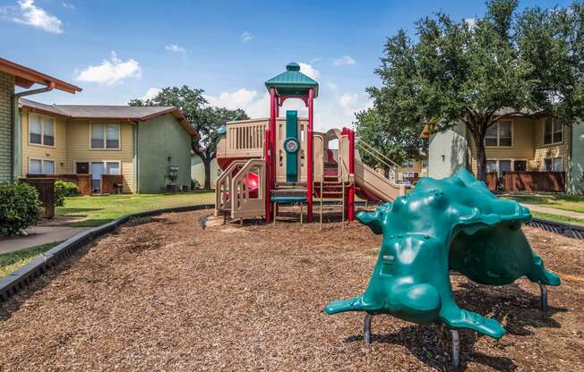 Playground at Muirfield Village Community, at Westdale Hills, Texas