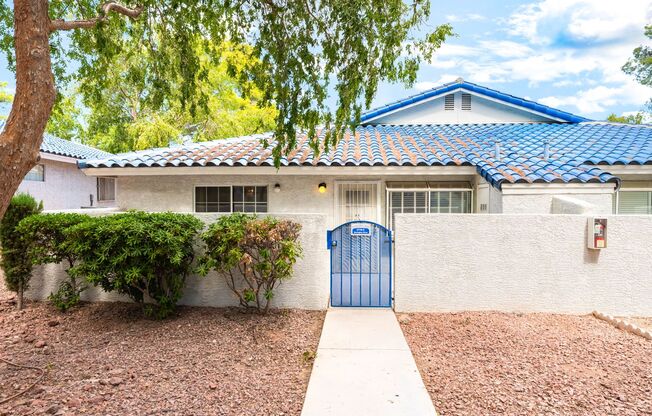 Single Story  2 bedroom and 2 bathroom Condo  with a Private Patio/Porch