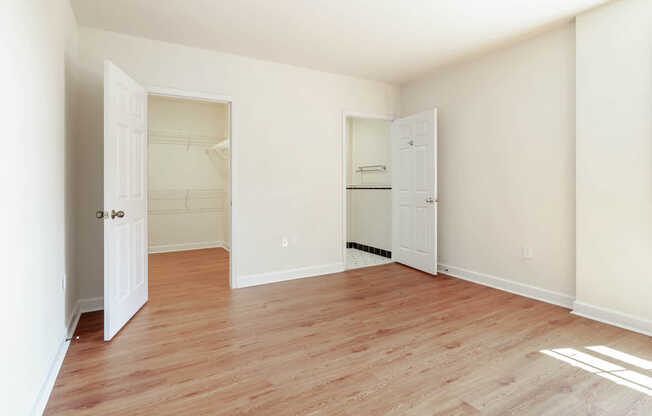 Bedroom with Hard Surface Flooring