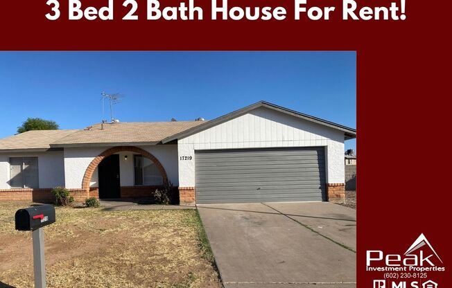 3 beds, 2 baths, $1,995