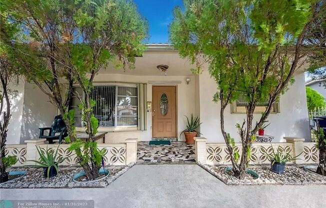 beautiful house in a quiet neighborhood