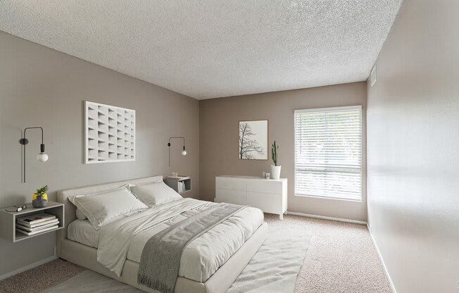 Model bedroom