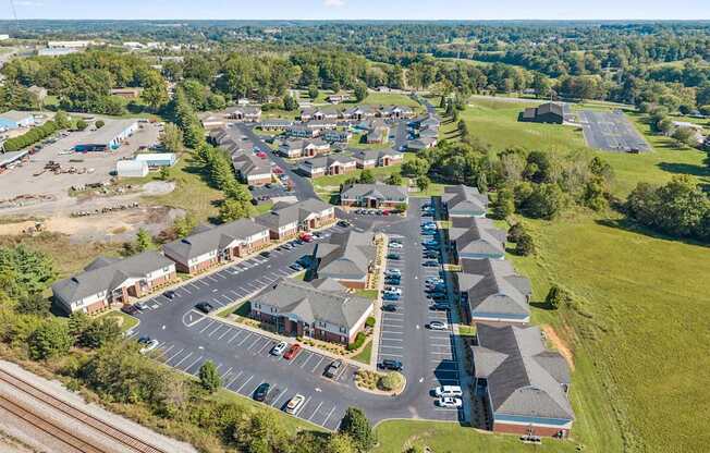 Aerial View of Legacy Village