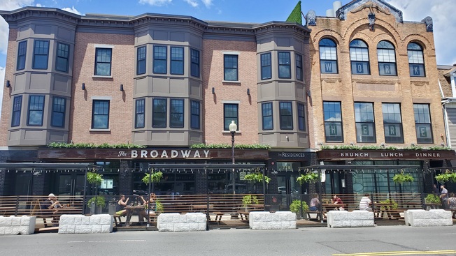 The Broadway Restaurant on East Broadway, South Boston