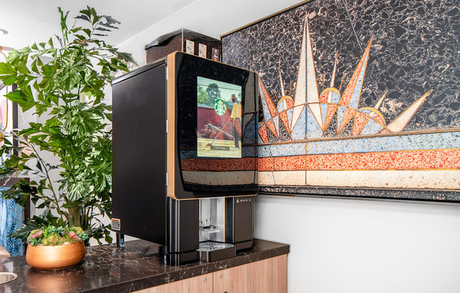 Clubhouse coffee machine