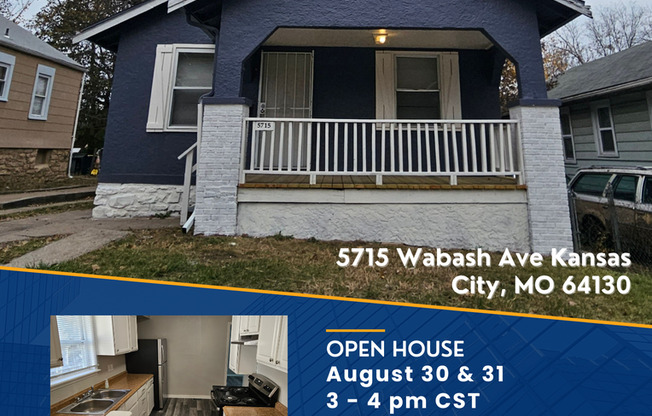 5715 Wabash Ave | 2BD 1 BA | 1018 SQFT