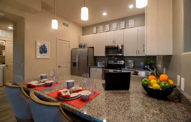 Kitchen with stainless steel appliances | Pima Canyon