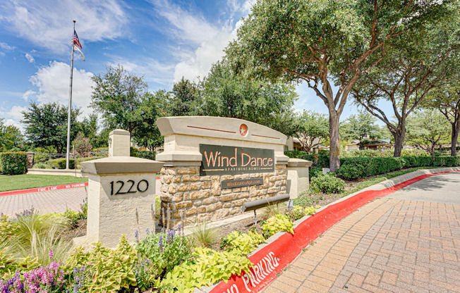 Property Signage at Wind Dance, Carrollton