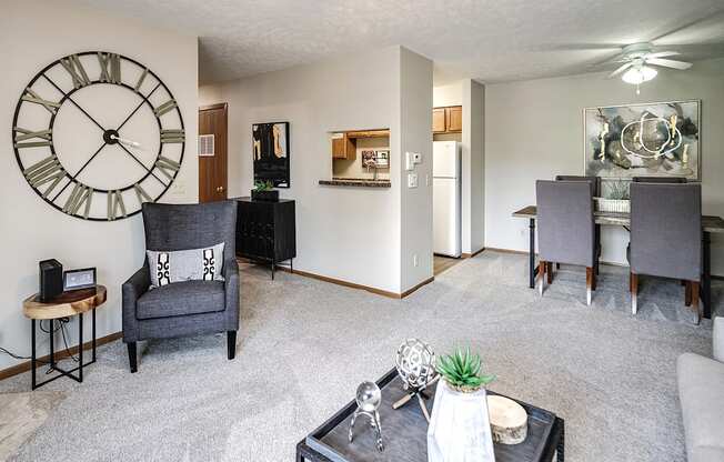 One- two- and three-bedroom apartment homes featuring amenities like three pools, fitness center, basketball court and much more at The Pointe in La Vista, NE