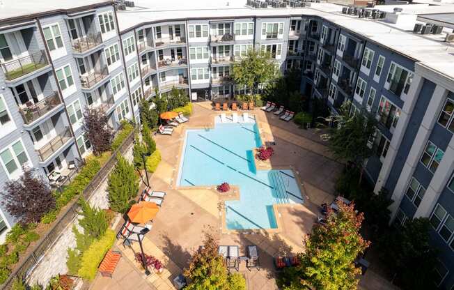 Station R Atlanta Georgia apartments photo of pool