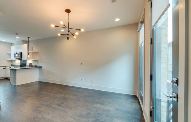 Live in hot SouthEnd in a beautiful and modern townhome community just steps from everything.