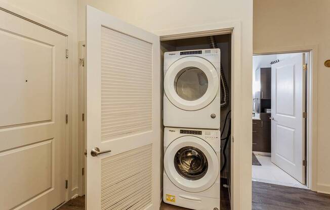 In Home Full Size Washer And Dryer at Arrive Federal Hill, Baltimore, MD, 21230
