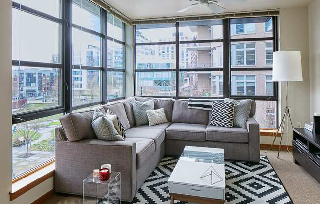 The Sitka Unit Living Area