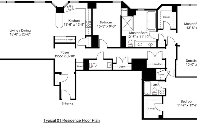 3 beds, 2.5 baths, 2,048 sqft, $10,000, Unit 801