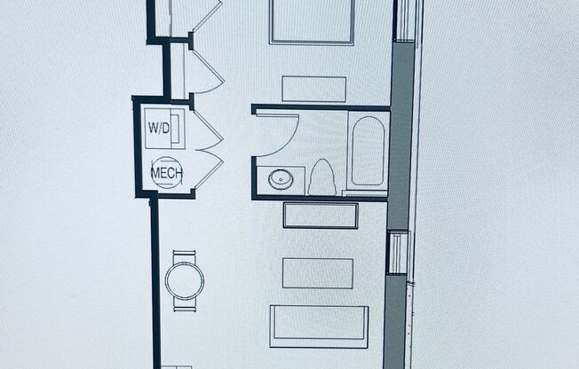 1 bed, 1 bath, 559 sqft, $900, Unit 205