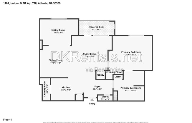 2 beds, 1 bath, 1,054 sqft, $2,200, Unit 728 728