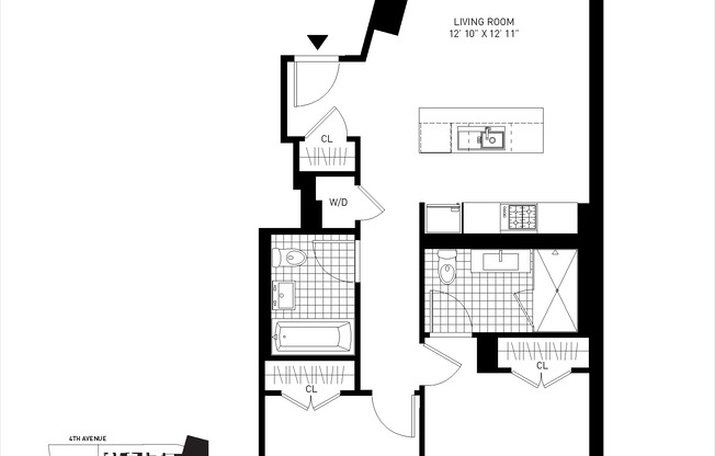 2 beds, 2 baths, $4,974, Unit 8A