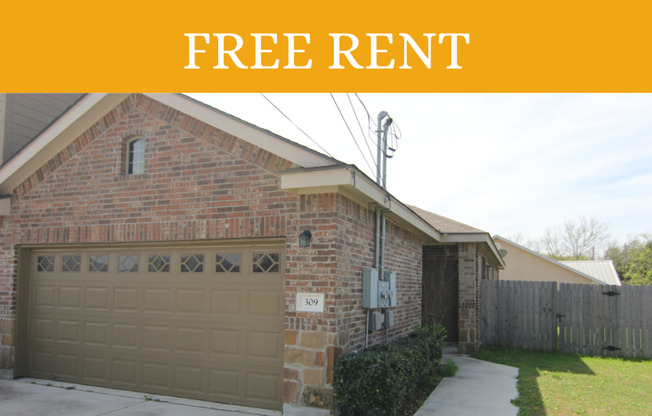 2 Weeks Free Rent / Large Corner Lot / Large Front & Backyards / Fridge Included / Interior Washer & Dryer Connections / CISD