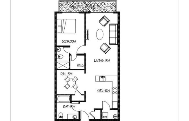 2 beds, 2 baths, $2,900, Unit 1236-307