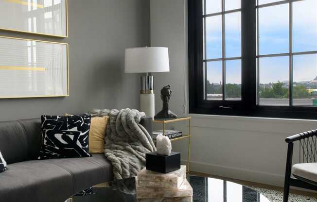 Living Room Interior at Morse, Washington