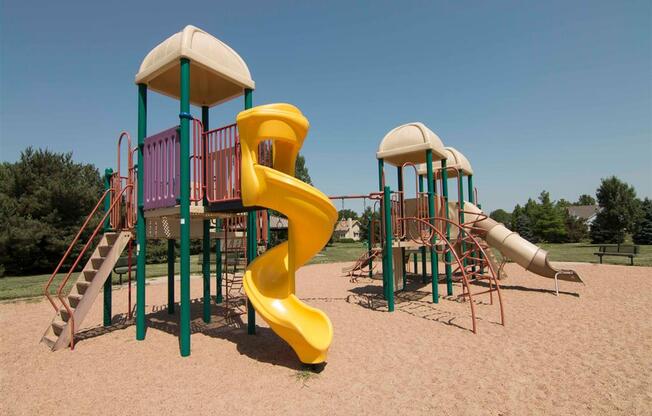 Playground at Williamsburg Park in Lincoln NE