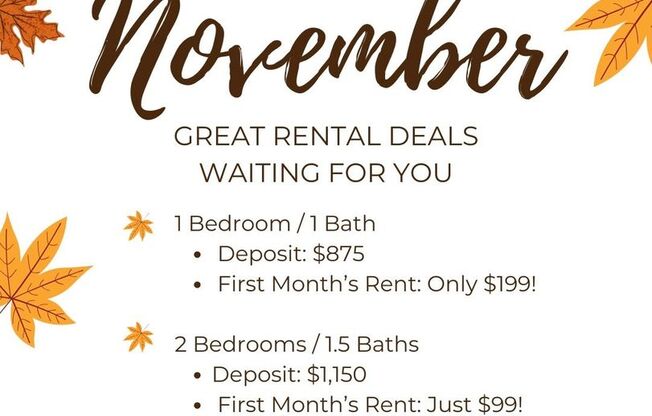 2 beds, 1.5 baths, 975 sqft, $1,050, Unit 401