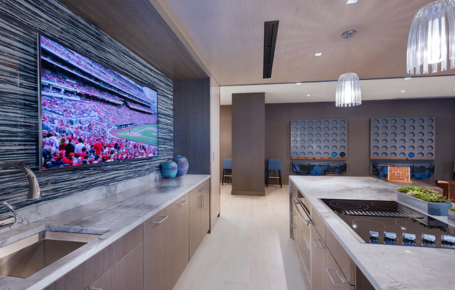 Resident Lounge Kitchen