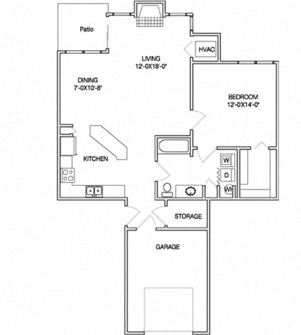 1 bed, 1 bath, $1,595