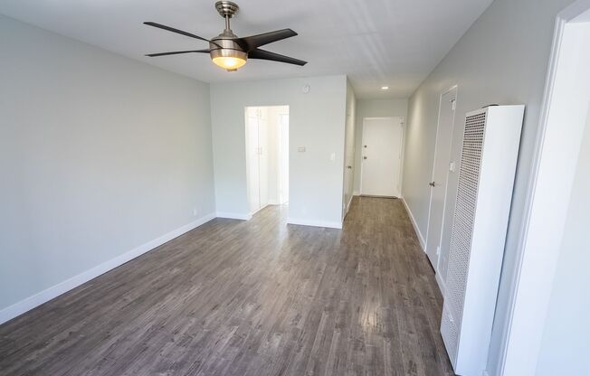 Studio, 1 bath, 595 sqft, $2,298, Unit 108