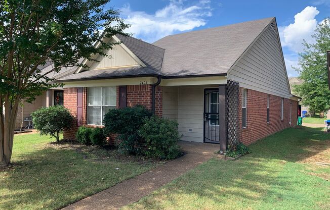 Awesome home near Shelby Farms for Rent! Move in special$250 off first months rent!!!