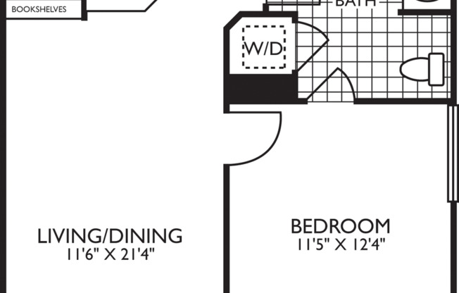 1 bed, 1 bath, 741 sqft, $3,587