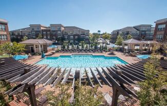 Pool at Meridian at Harrison Pointe , Cary, North Carolina