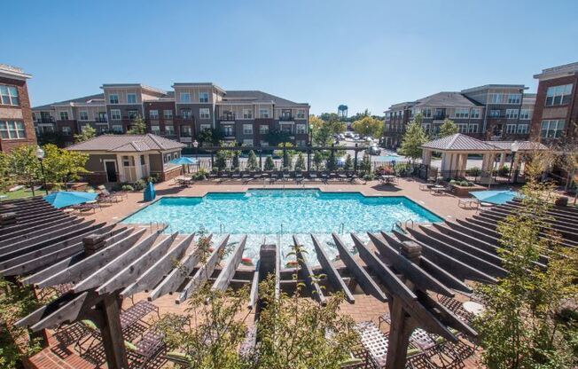 Pool at Meridian at Harrison Pointe , Cary, North Carolina