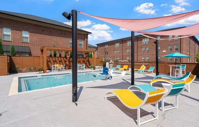 Outdoor Pool with Sundeck