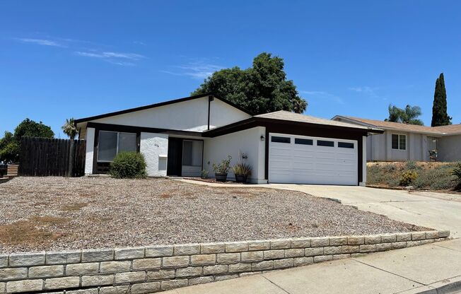 Just Renovated Home in Escondido