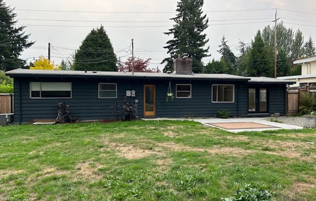 Fantastic 3 bedroom 1 bathroom rambler in Edmonds