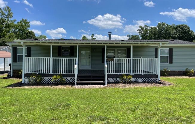 Beautiful 3 Bed, 2.5 Bath Home located in the country with a beautiful view!