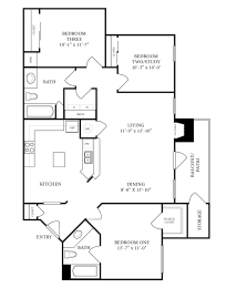 3 beds, 2 baths, 1,223 sqft, $1,705