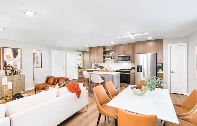 Stylish studio to 3 bedroom homes designed with flexible den spaces!
