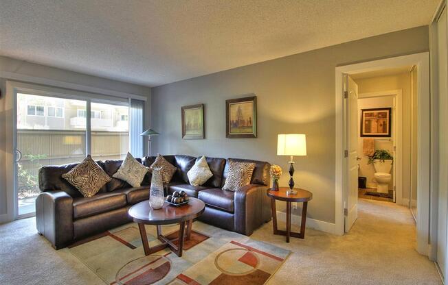 Modern Living Room at Aviana, Mountain View, CA