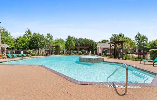 resort-style swimming pool