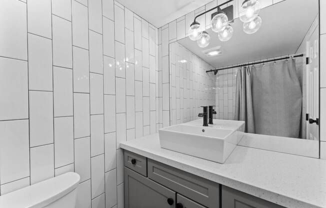 The Rivet Studio Model Bathroom