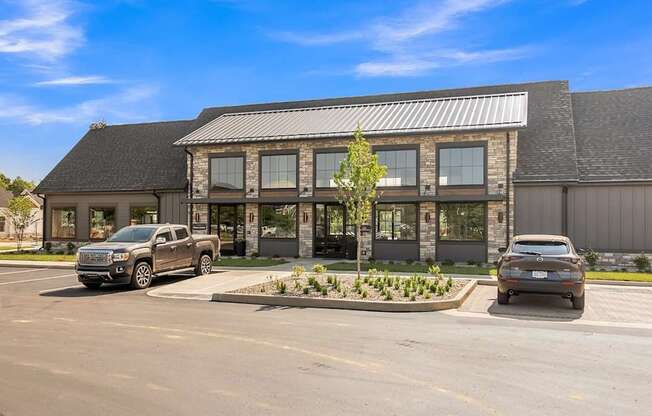 Slate at Fishers District Modern Villas and Townhomes in Fishers, Indiana Exterior