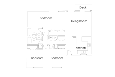 3 beds, 2 baths, 1,316 sqft, $1,715