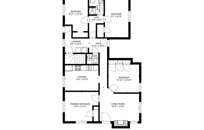 8 beds, 3.5 baths, 5,600 sqft, $12,600, Unit 1901 Baseline House