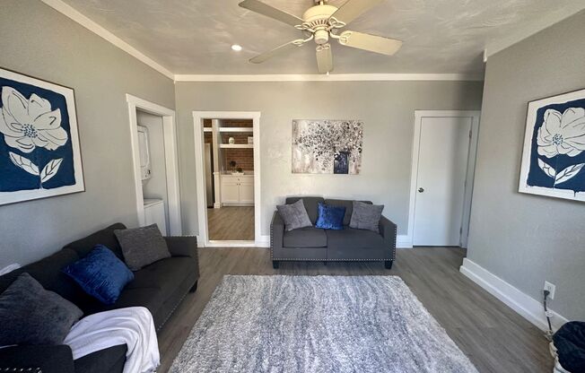 2 beds, 1 bath, 627 sqft, $1,300, Unit 101