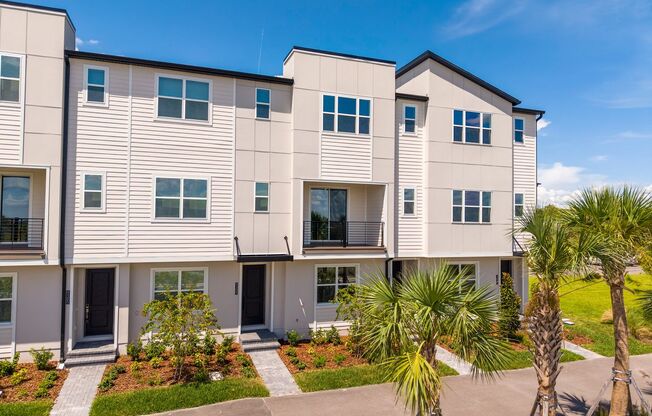 Modern 3-Bedroom 3.5-Bath Townhome with EV Charger, Smart Home Features, 2-Car Garage & Resort-Style Amenities in Lake Nona!