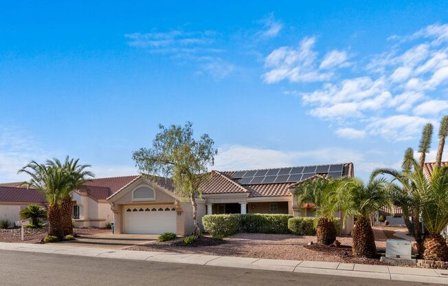Gorgeous 2 Bed 2 Bath Single Story home in 55+ Sun City Summerlin. Lots of community amenities.